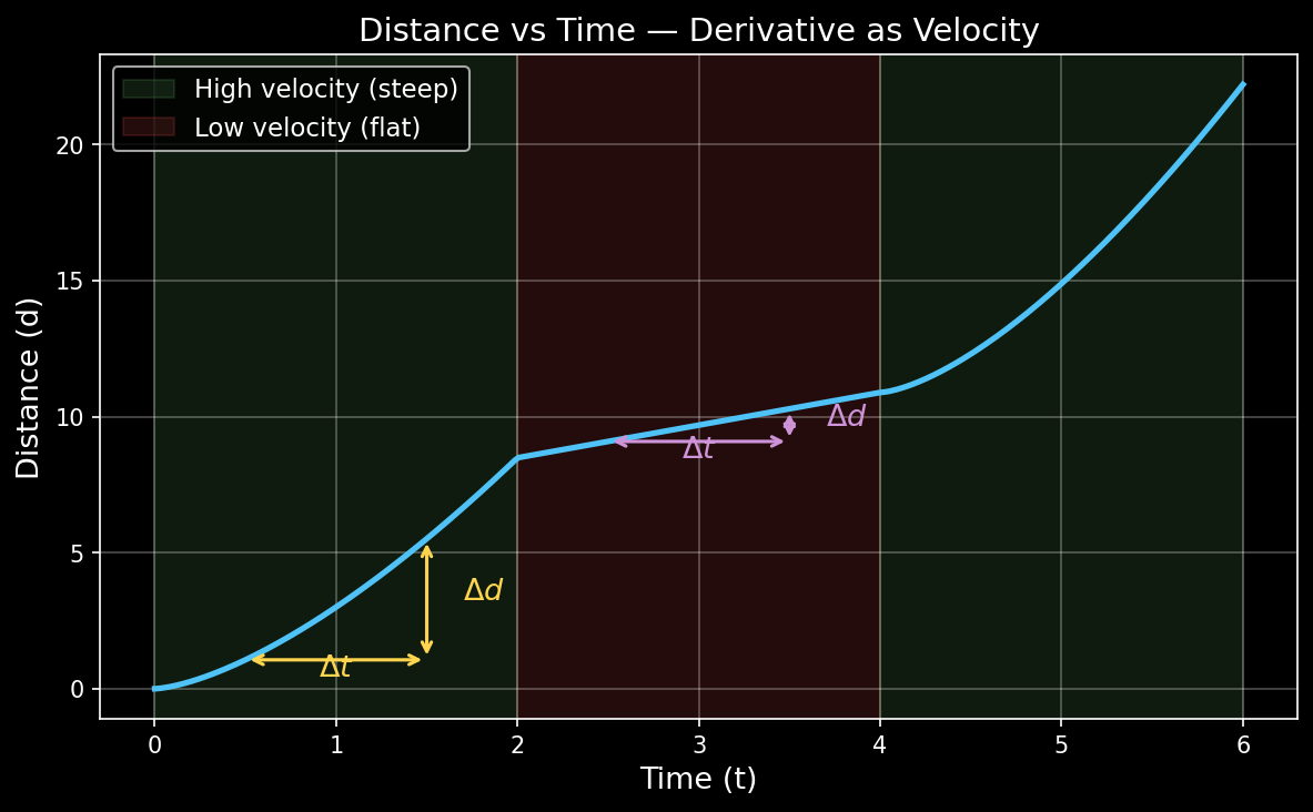 Distance vs Time